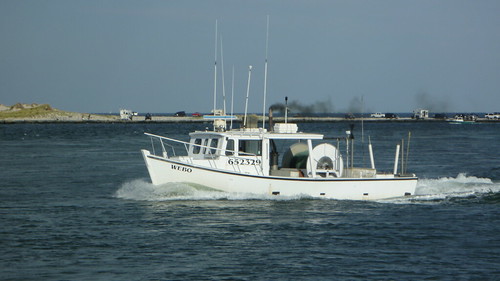 Fishing Boat at Jersey Shore