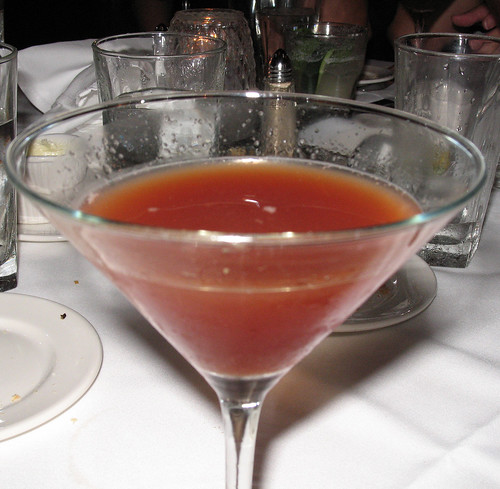 Fourth Cocktail: 
Blood and Sand
