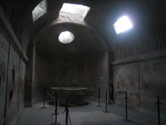 bath house in pompei