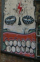 Hungover graffiti head