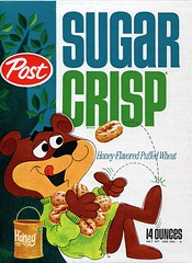 Sugar Crisp cereal box