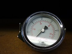 BOWE-PERMAC 031992 VDO Filter Psi Pressure Gauge