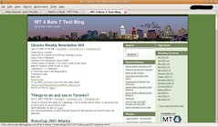 Movable Type 4 Beta 7 Test Blog