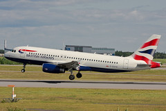 British Airways - G-EUYH - Airbus A320-232
