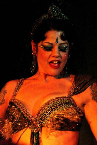 Princess Farhana at the Belly Dancing & Burlesque Northampton