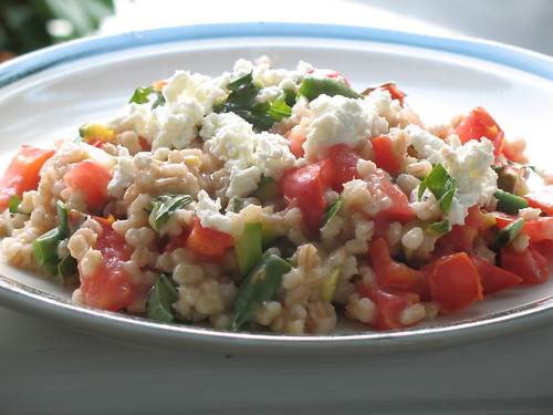 Barley Risotto with Summer Vegetables