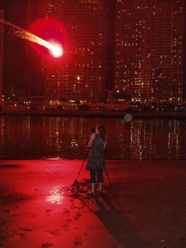 Helen & the fireworks