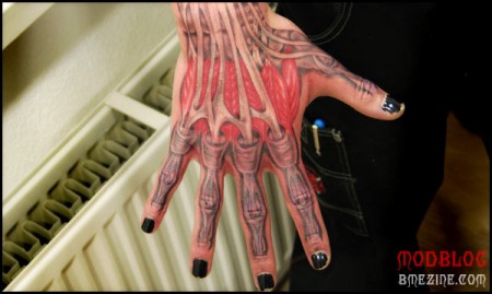 post on anatomical tattoos he was inspired to get some anatomical ink.