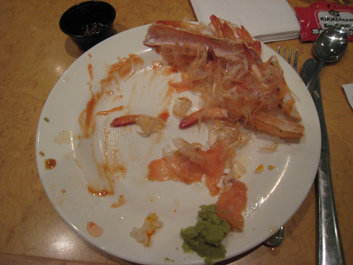 Seafood Buffet Aftermath