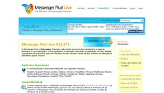 Página do MSN Plus! Live