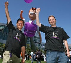 Jerry, Liam & David celebrate the new Yahoo! Mail by Yodel Anecdotal
