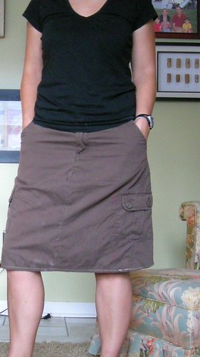 cargo skirt - after