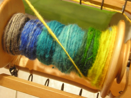 Rainbow yarn