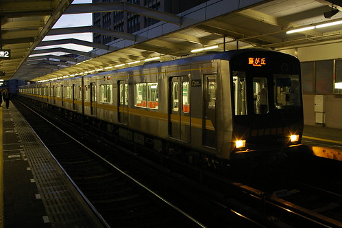 Transportation Bureau City of Nagoya N1000series in Fujigaoka sta,Nagoya,Aichi,Japan /Nov 3,2010