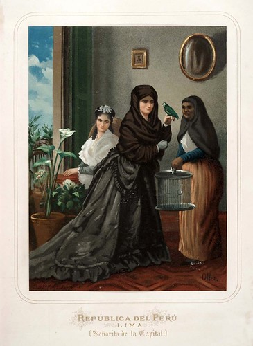 011-Republica del Peru-Lima-Señorita de la Capital-Las Mujeres Españolas Portuguesas y Americanas 1876-Miguel Guijarro