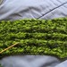 Rhinebeck scarf knitting progress