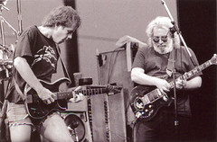 Bob Weir & Jerry Garcia - Grateful Dead 8/22/87 Calaveras County Fairground, Angels Camp, California