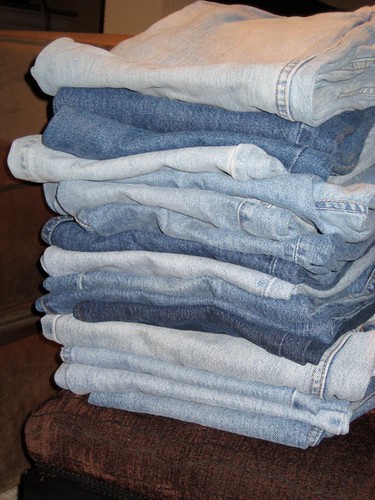 Jeans for quilting