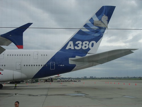 A380機尾段