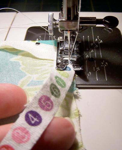 Stabilizing a Skirt Waist with Selvage