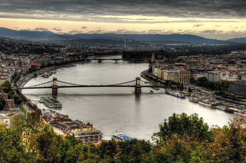 View of Budapest. Vista de Budapest