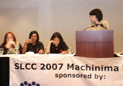 Teen Machinima Panel at SLCC 2007