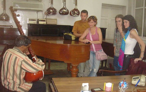 Sitar Concert in a Piano Shop