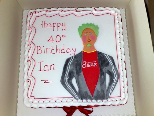 40th birthday epredator cake