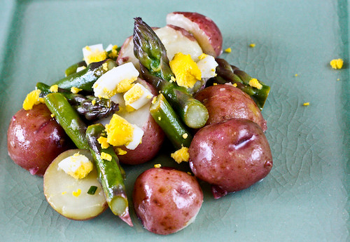 Potato and Asparagus salad