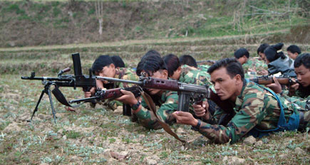 People's Liberation Army, Special Task Force of the Maoist army in Eastern Nepal, 2004 by Kashish Das Shrestha