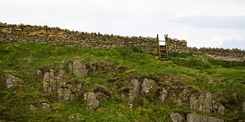 Ladder over Hadrian's Wall