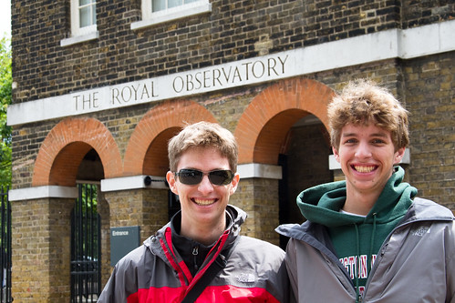 In Front of the Royal Observatory