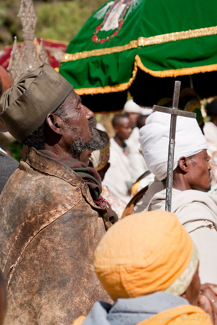 Hermit, Festival of Maryam Tsion, Axum, Ethiopia, 2009