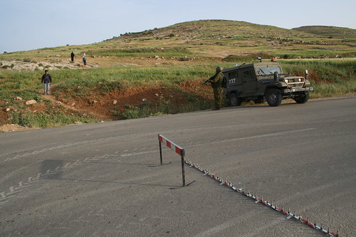 Military checkpoint, Palestine
