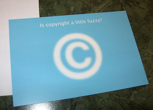 fuzzy copyright logo