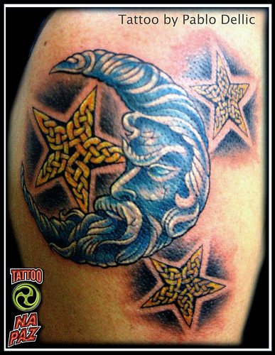 Tatuagem de estrela,Star Tattoo by Pablo Dellic · Tatuagem Familia