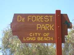 DeForest Park Sign