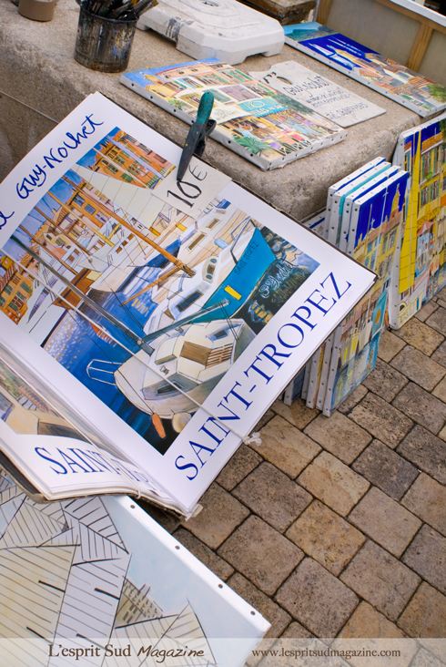 Saint Tropez - Prints for sale around the harbor