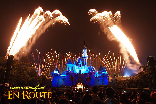 Hong Kong Disneyland Sleeping Beauty Castle Fireworks