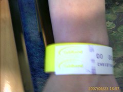 My ED Patient ID bracelet