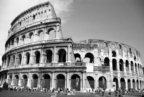 colosseum of rome. Roman Colosseum. Rome, Italy.