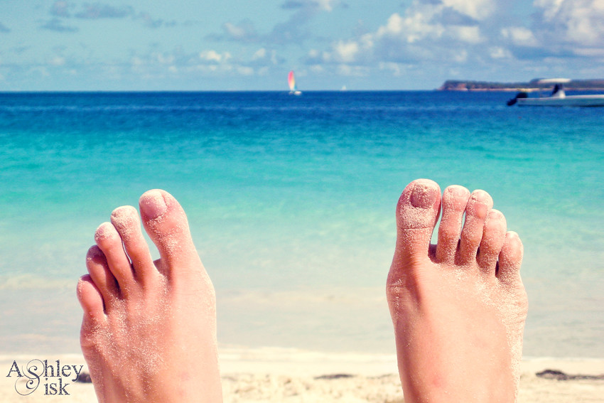 Feet at the Beach Blog