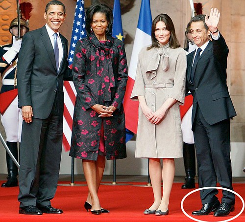 French and American presidents' couples