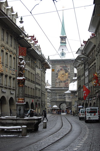 Bern's main street, Switzerland