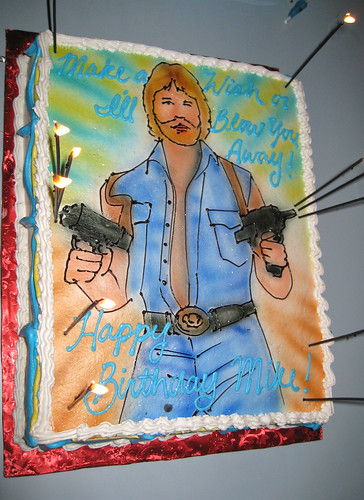Chuck Norris Birthday Cake