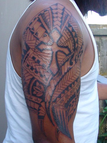 samoan tattoo design. samoan-tattoo-design-with-