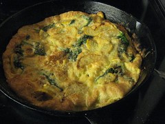 Frittata after