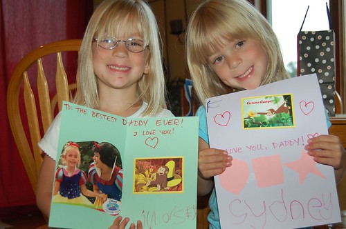 So proud of the birthday card's they made!