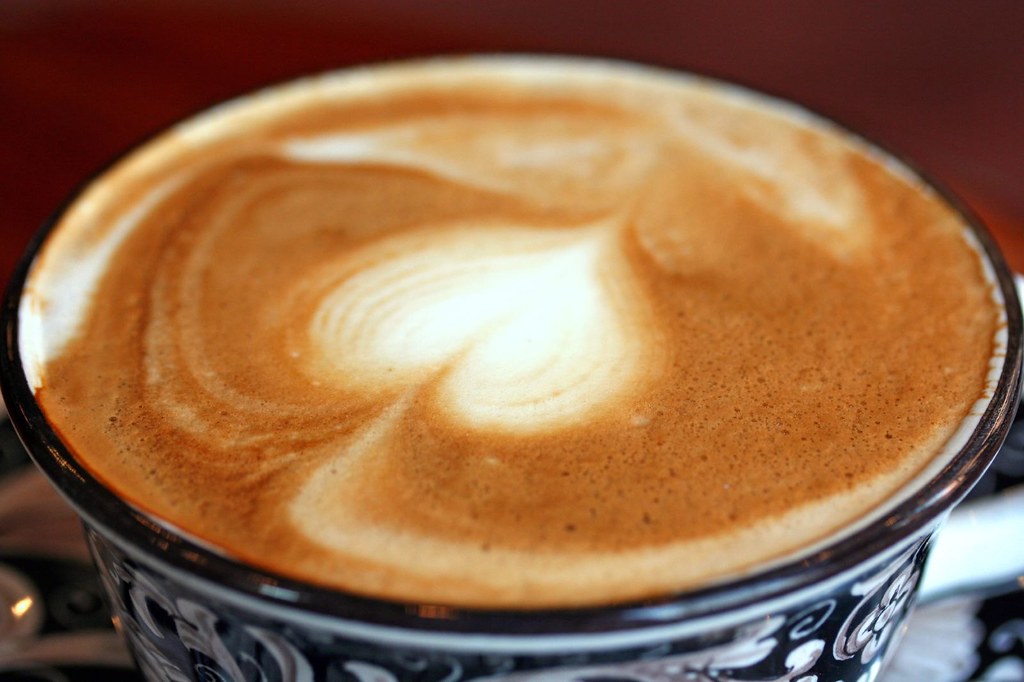 Detail of cappuccino