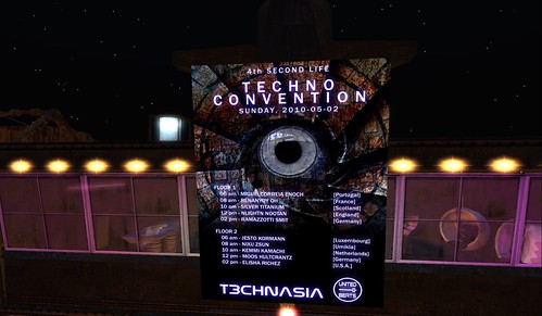 4th techno convention in second life